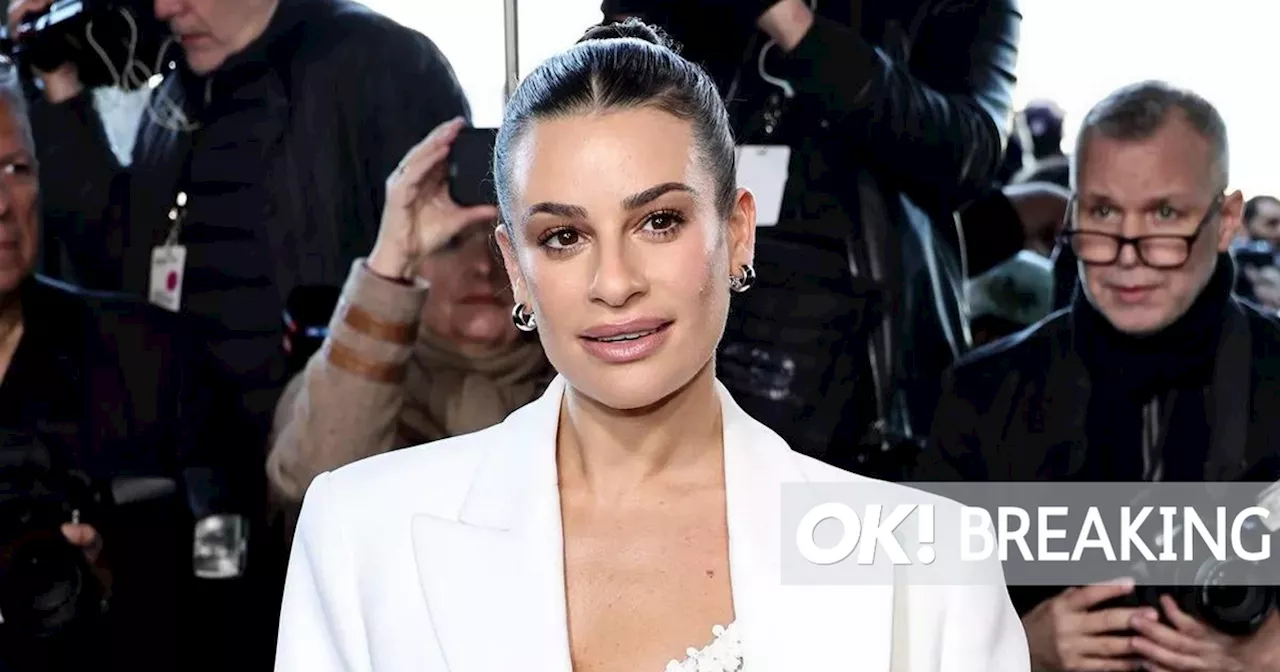 Glee star Lea Michele's joy as she shows off blossoming baby bump