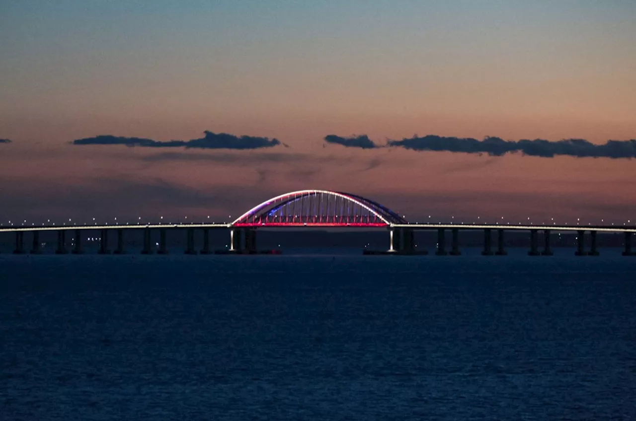 Crimea Bridge Cut Off to Russian Military After Ukraine Strikes: Kyiv