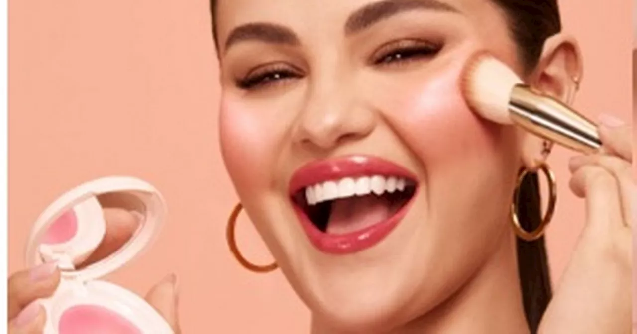 Selena Gomez’s Rare Beauty launches new powder blush that gives glass skin glow