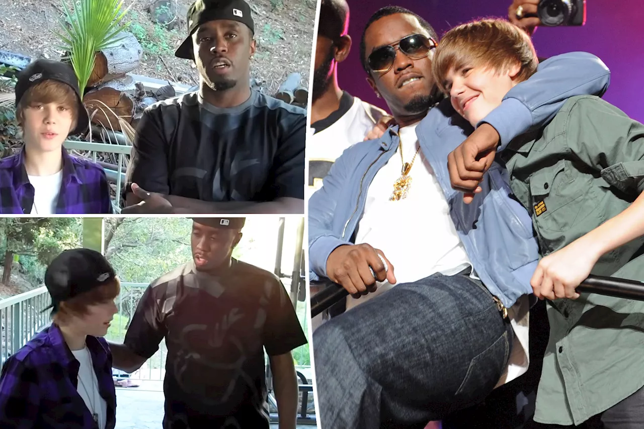 'Creepy' video of Sean 'Diddy' Combs and a teenage Justin Bieber resurfaces amid sex trafficking raids