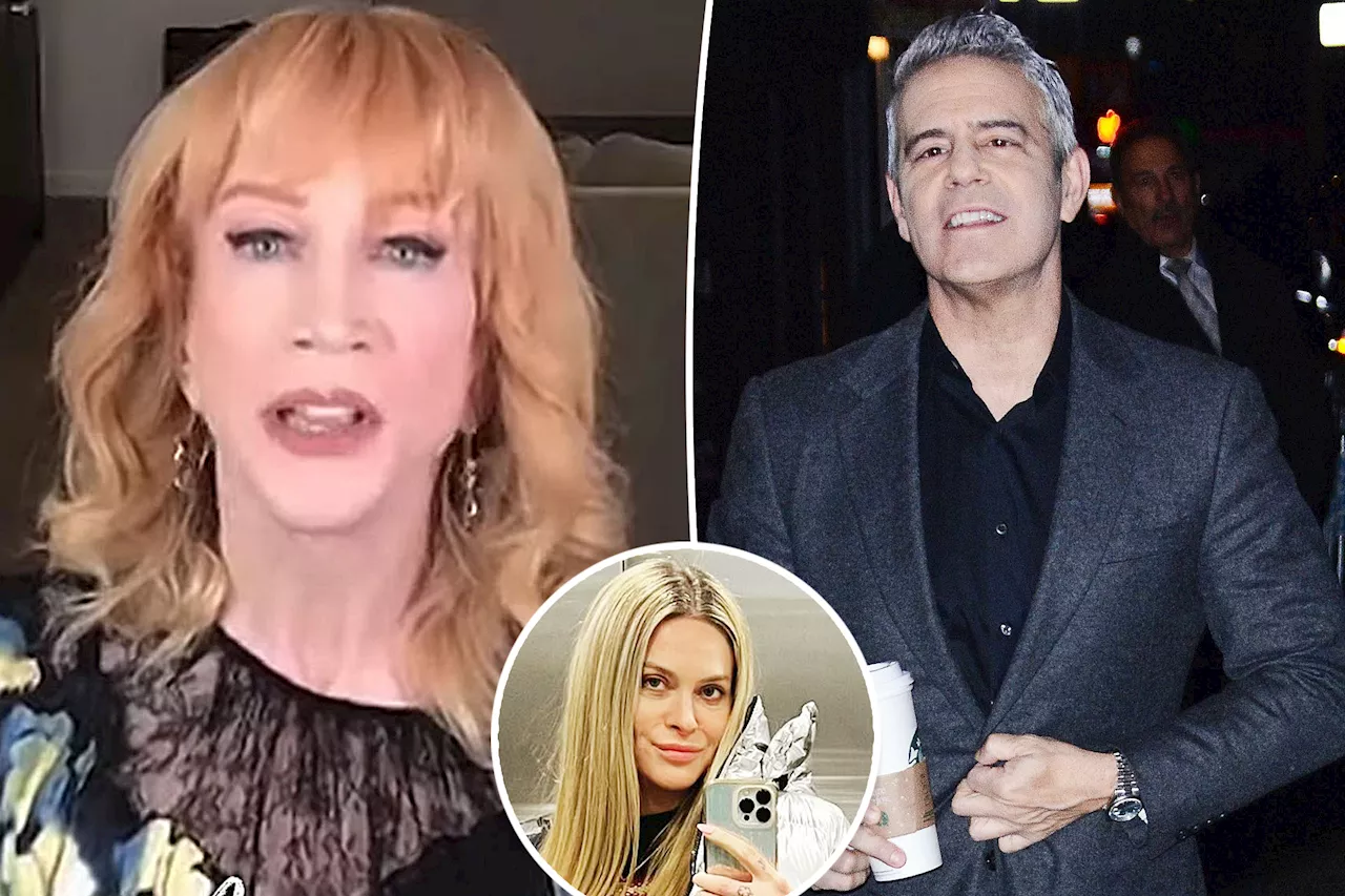 Kathy Griffin believes 'Housewives' are 'scared' of Andy Cohen as he faces Leah McSweeney lawsuit