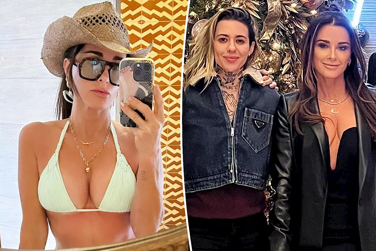 Kyle Richards snaps bikini selfie in cowboy hat after flirty Morgan Wade comment