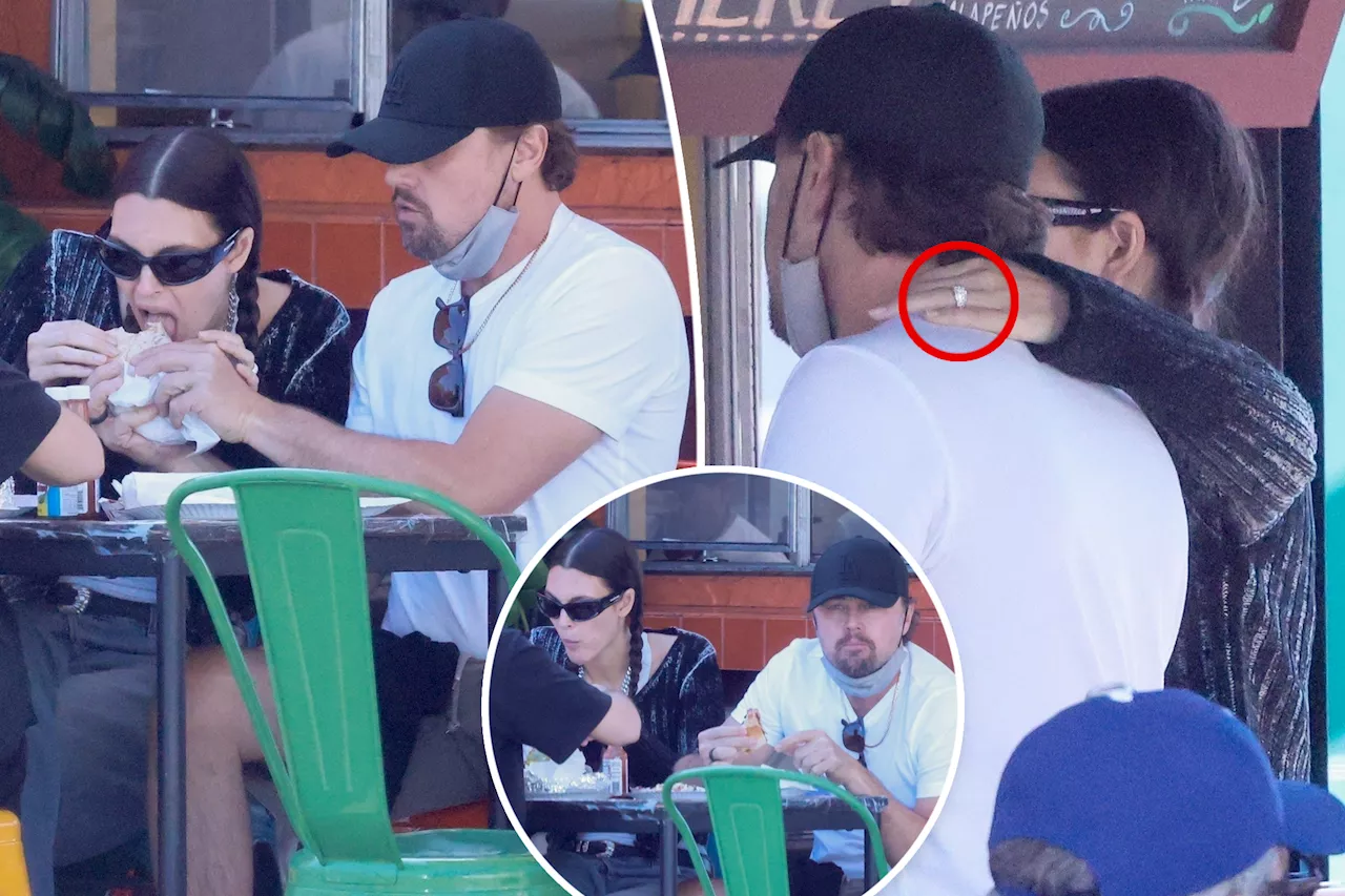 Leonardo DiCaprio, 49, and Vittoria Ceretti, 25, spark engagement rumors as she flaunts new ring