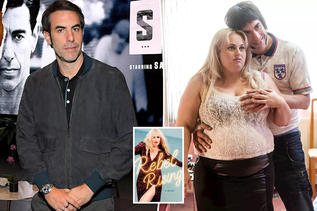 'Scared' Rebel Wilson describes on-set humiliation by Sacha Baron Cohen in shocking memoir excerpt