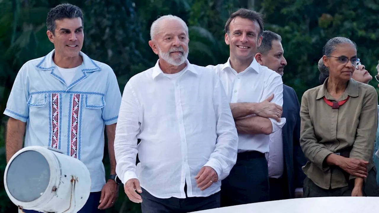 Brasil: Lula recibió a Macron en la Amazonia