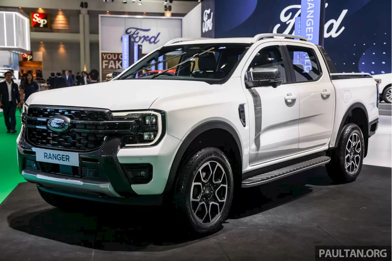 Bangkok 2024: Ford Ranger Wildtrak V6 – 250 PS/600 Nm 3.0L 6-cylinder turbodiesel; RM197k in Thailand