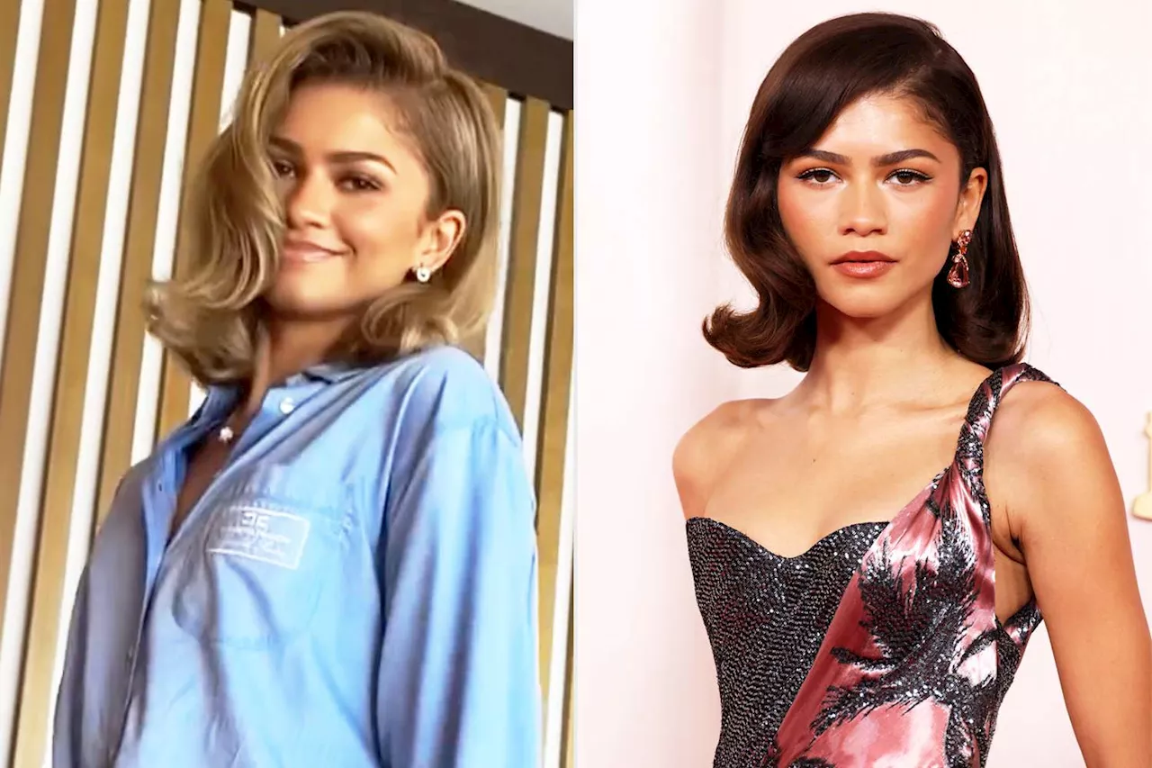 Zendaya Debuts Blonde Hair for Challengers Movie Premiere — See Her Transformation