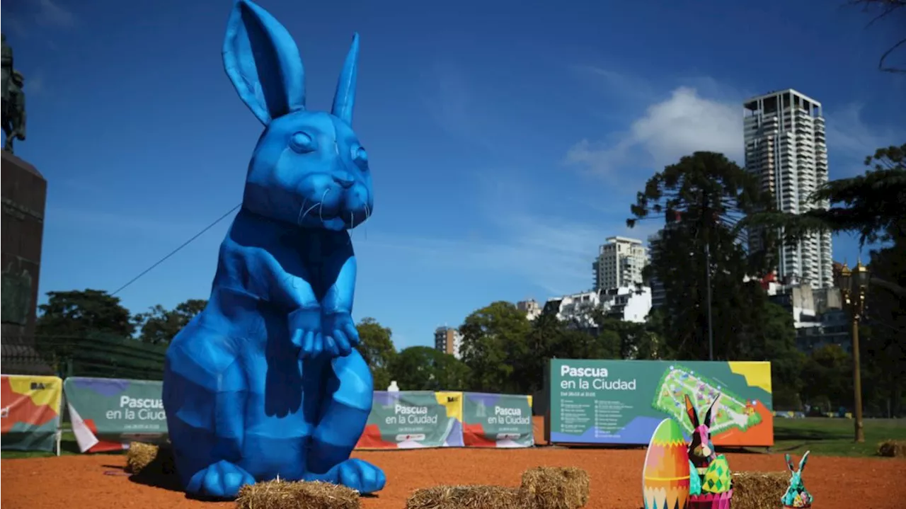 Semana Santa en la Ciudad: huevos de pascua gigantes, burbugrafía y talleres para niños