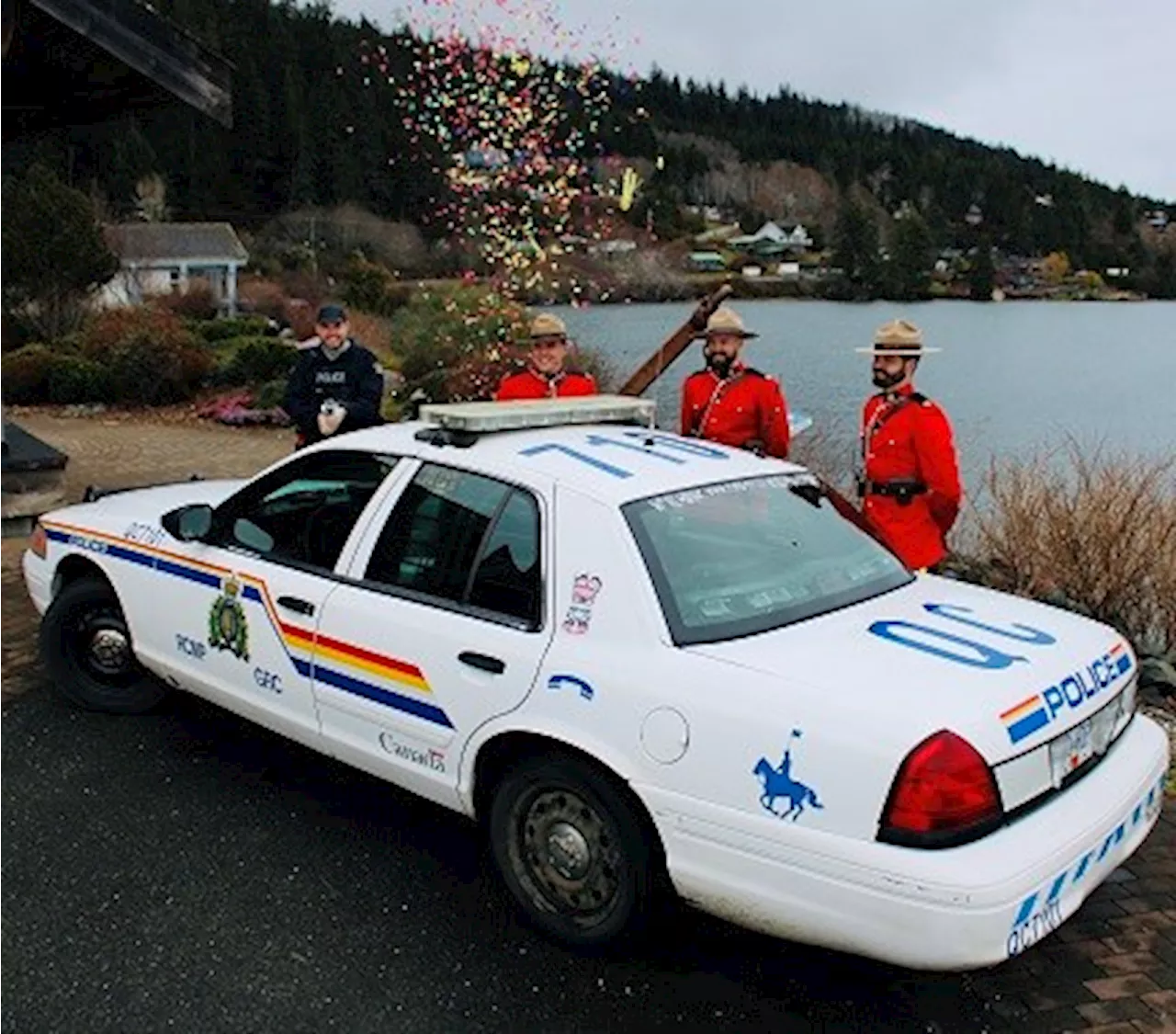 Prince George humorously mentioned during RCMP car retirement on Haida Gwaii