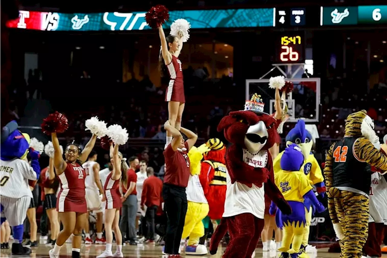 Meet ‘Baby Hooter,’ one of five people who portray Temple’s mascot