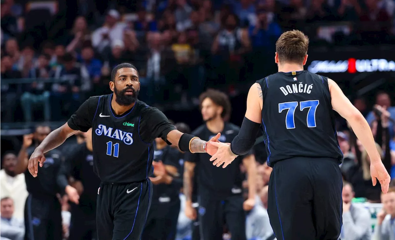 Tag team: Doncic, Irving take turns as Mavericks obliterate Kings