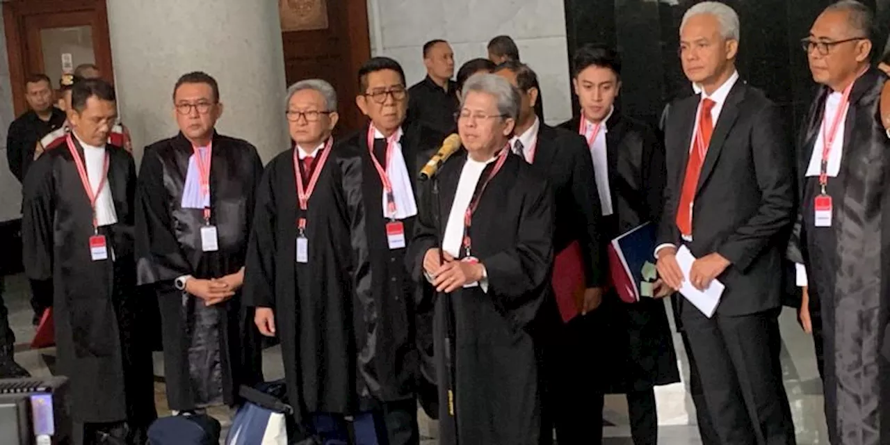 Tim Hukum Ganjar-Mahfud Minta MK Tak Persempit Gugatan PHPU Hanya Soal Suara