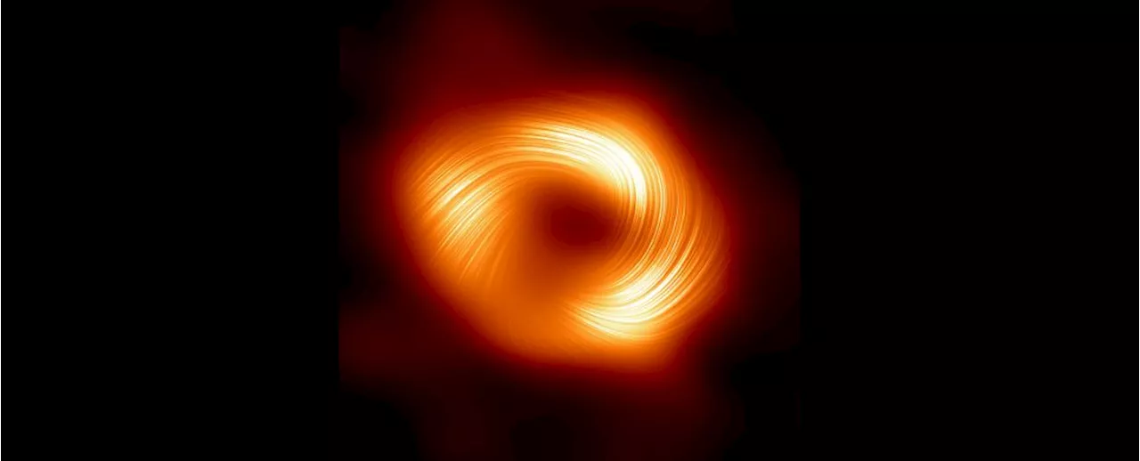 Magnetic Fingerprints of The Milky Way's Black Hole Revealed in Stunning Image