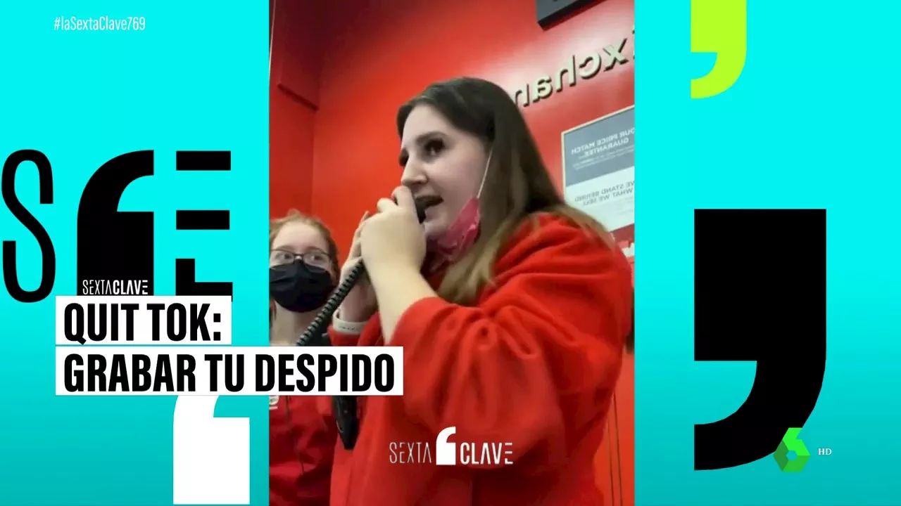 ¿Qué es el Quit-Tok? La moda viral entre los jóvenes de grabar su propio despido