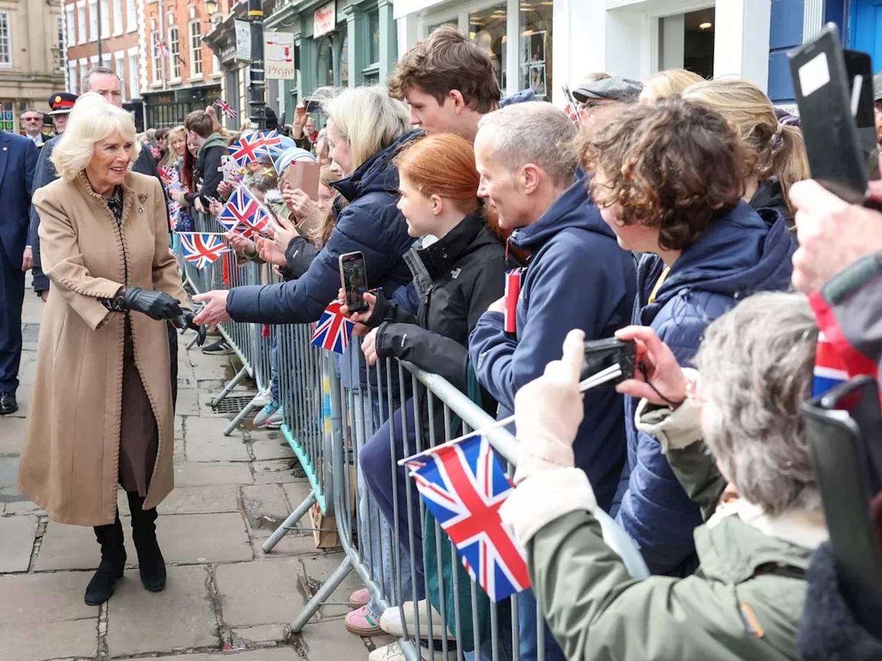 Queen's visit to Shrewsbury: Read the full report from our reporter who accompanied Queen Camilla