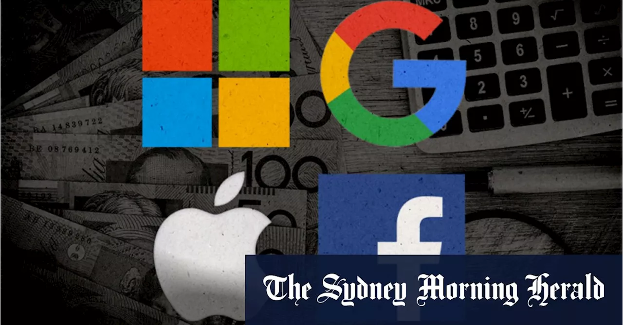 Tech giants claiming as little as 5 per cent of their revenue is taxable