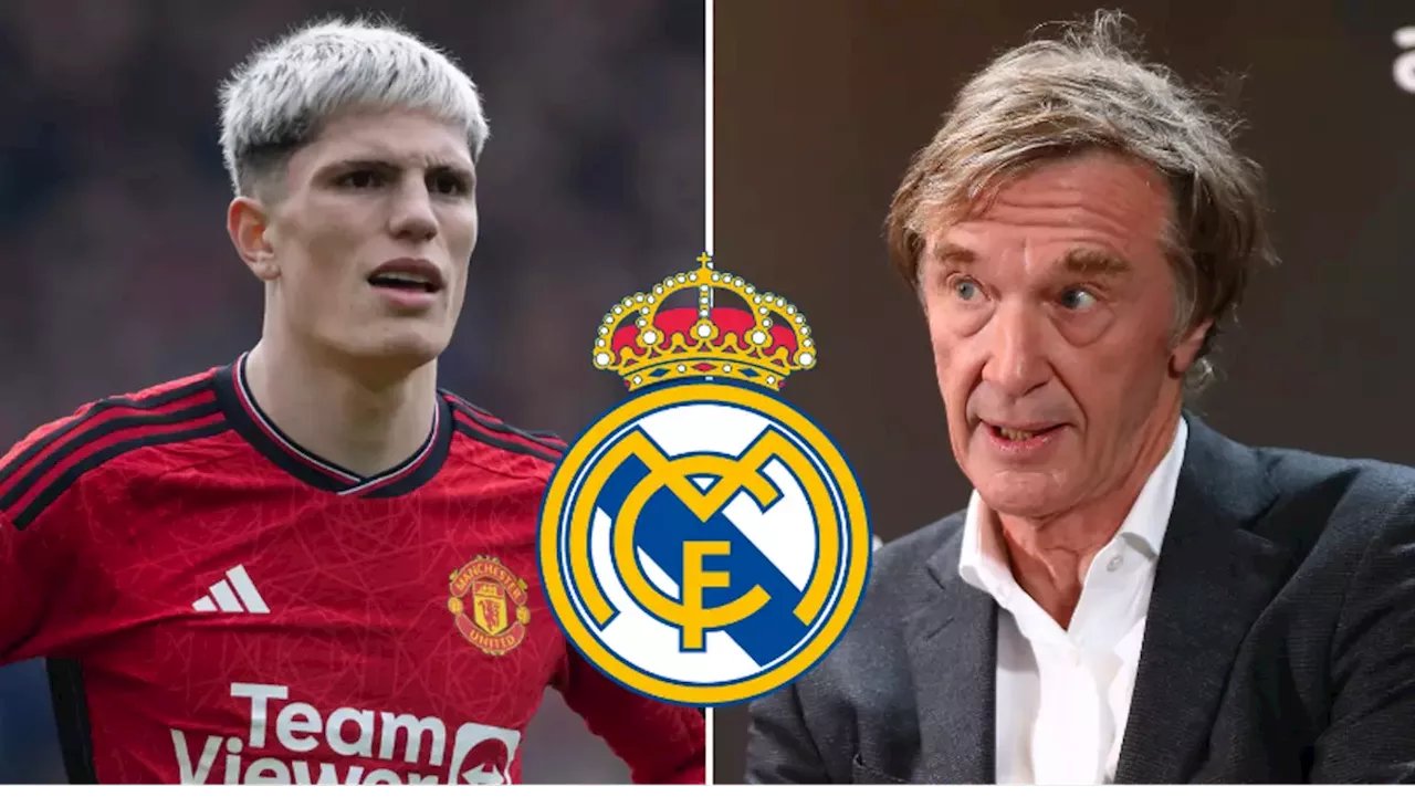 Sir Jim Ratcliffe responds to Real Madrid interest in Alejandro Garnacho as Man Utd stance confirmed