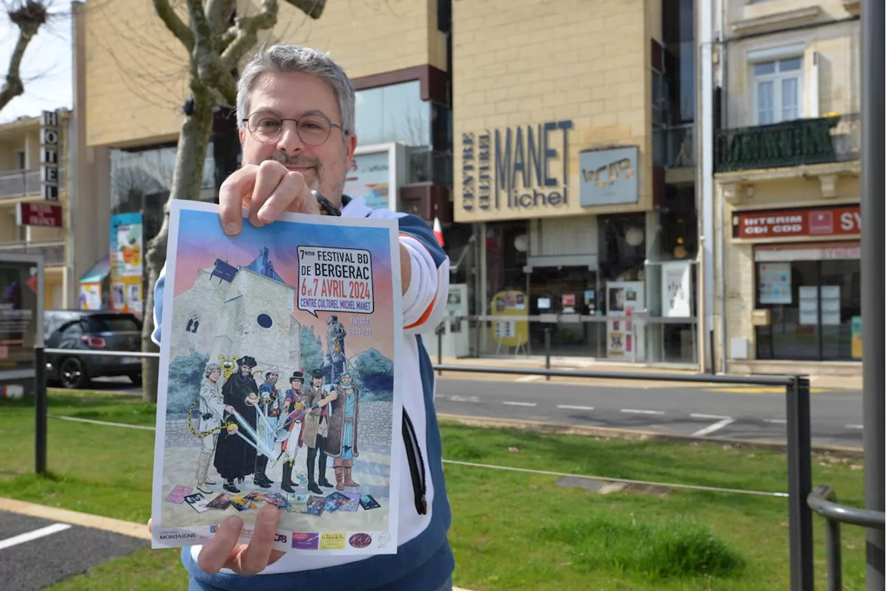 Le festival de bande dessinée de Bergerac, un événement qui se veut « à taille humaine »