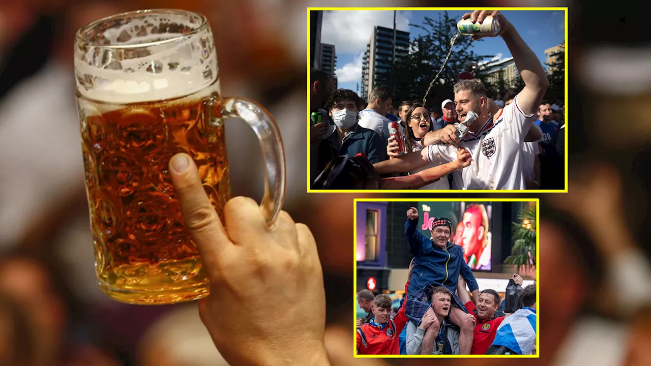 England and Scotland fans warned by Foreign Office about German beer ahead of Euro 2024...