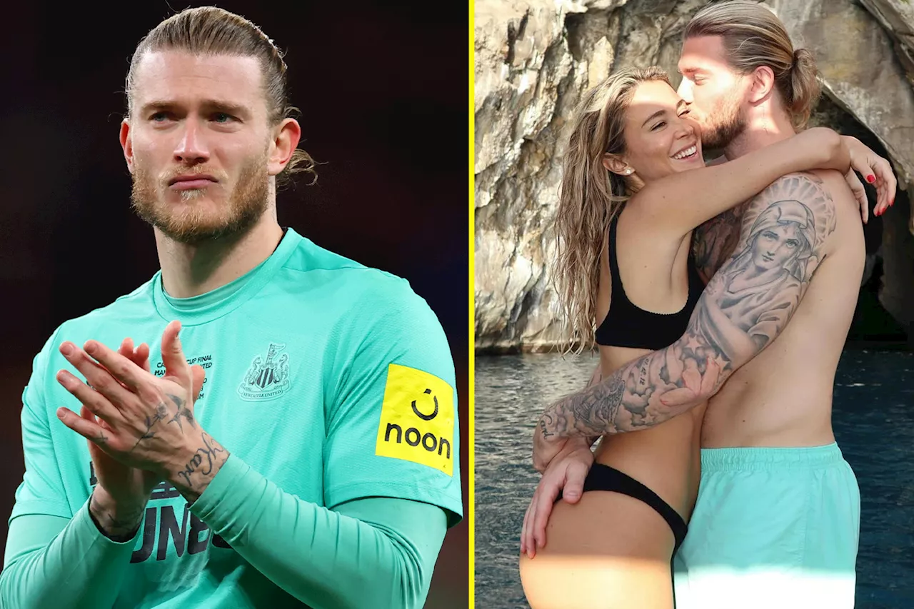 Loris Karius urged to leave Premier League by fiancee as ‘Newcastle is very inconvenient’...