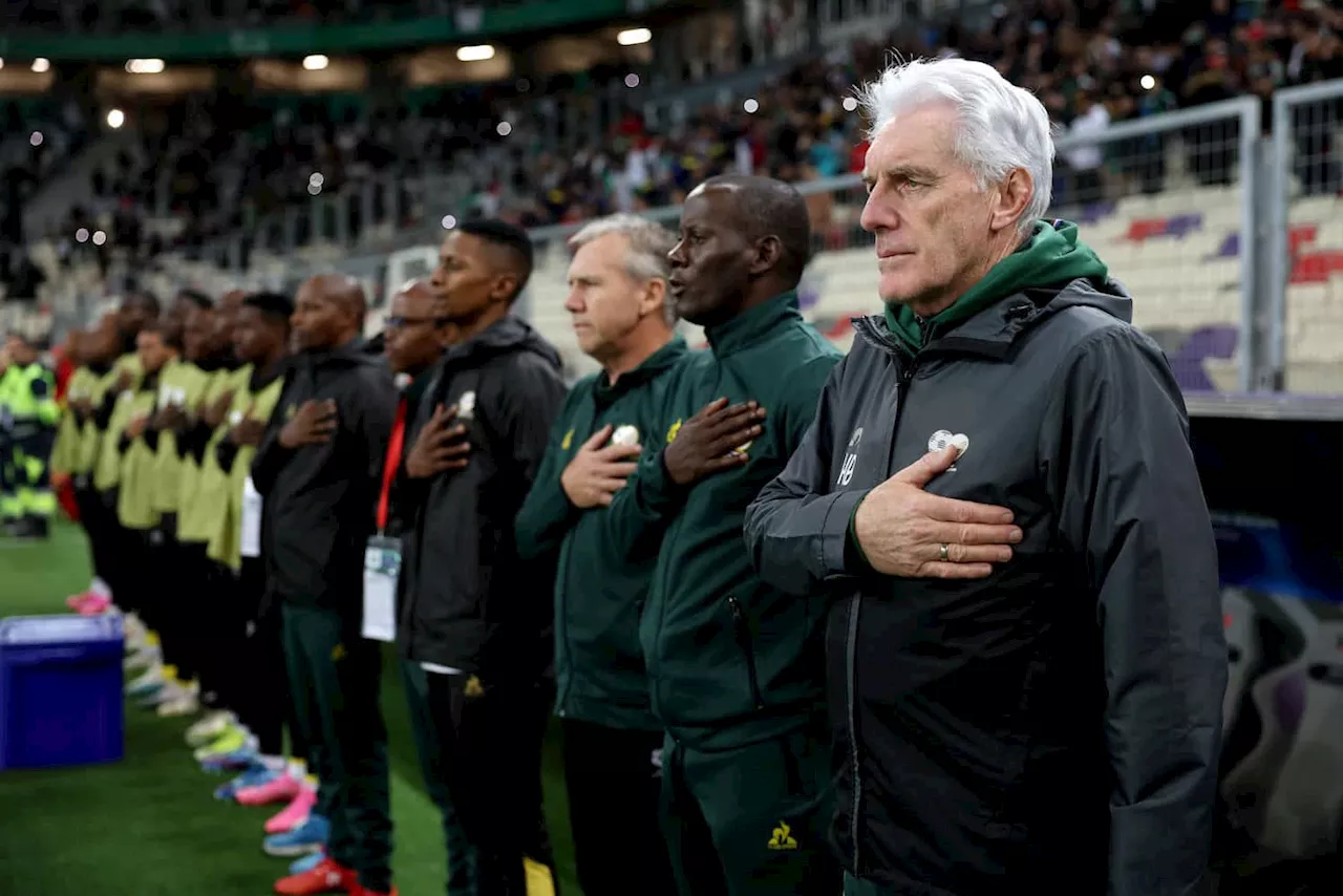 WATCH: Broos tells Bafana players he is staying!