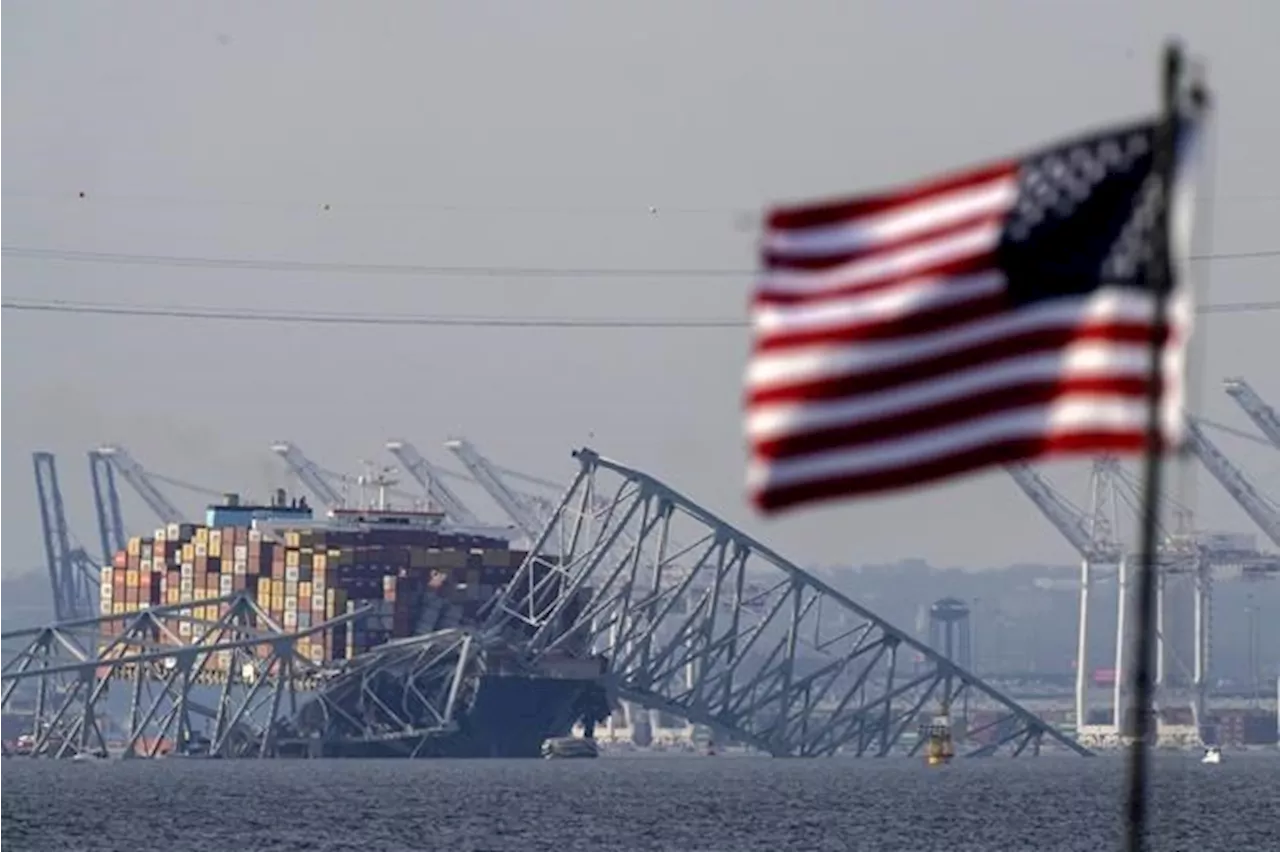 Baltimore bridge collapses after powerless cargo ship rams into support column; 6 presumed dead