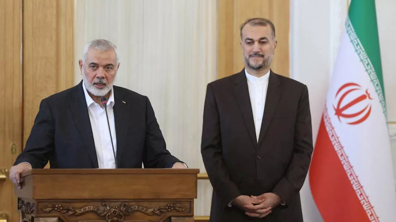 Israel facing 'political isolation': Hamas leader during visit to Iran