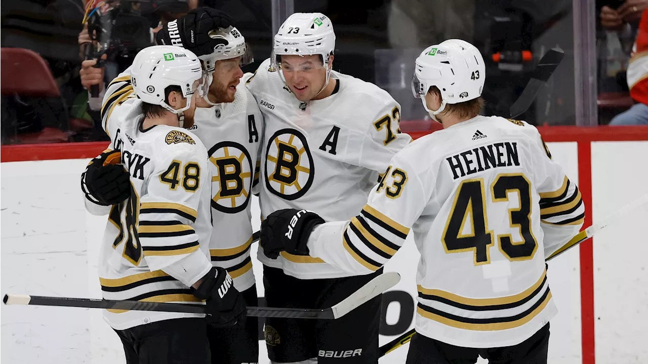 Zacha scores late winner to lift Bruins over Panthers