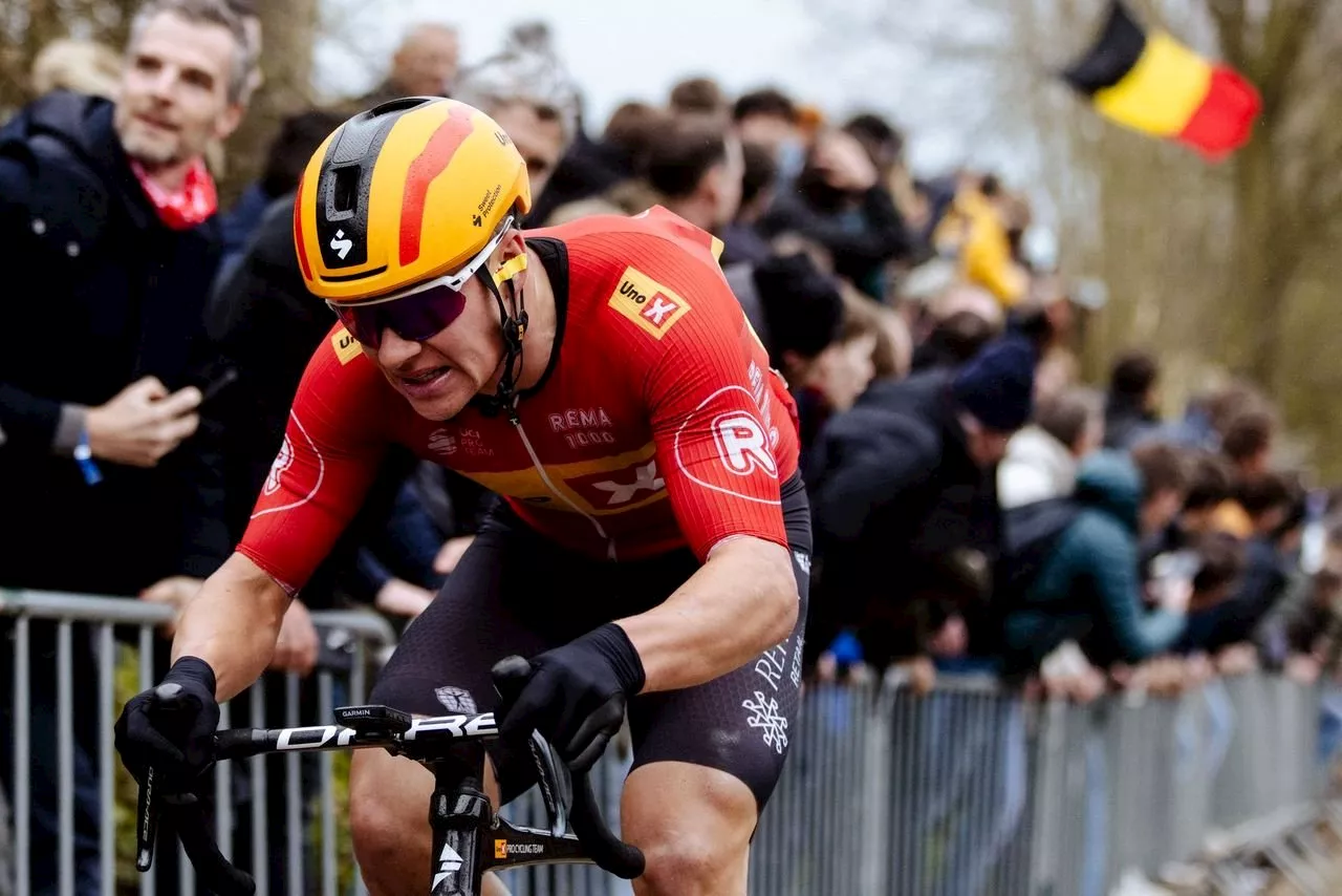 Jonas Abrahamsen med råsterk andreplass i Dwars door Vlaanderen