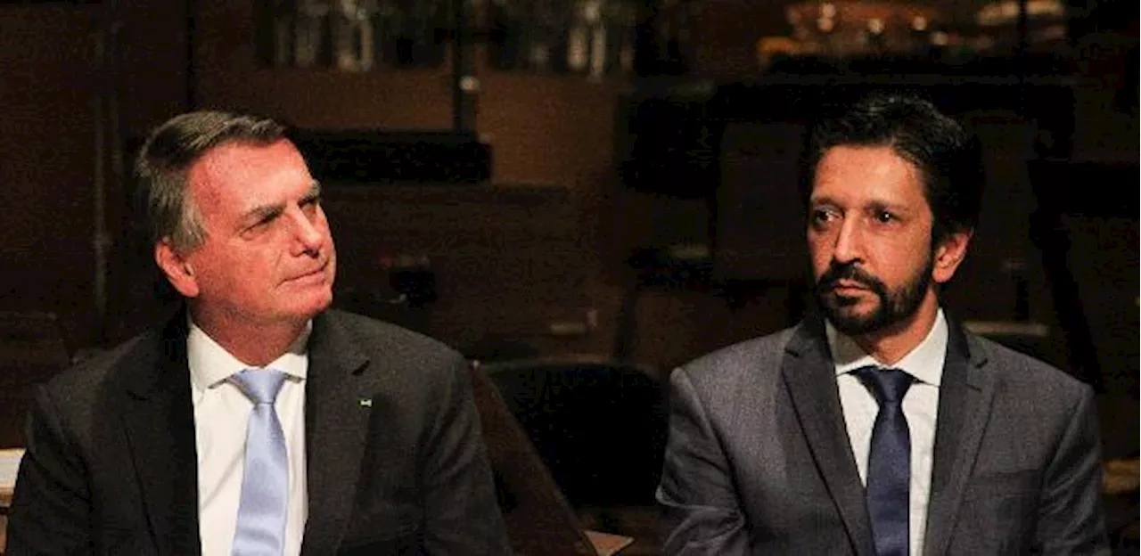 Nunes almoça com Bolsonaro e fecha aliança com foco em 'derrotar PT e Boulos'