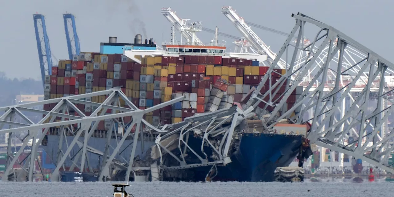 Baltimore bridge collapses after powerless cargo ship rams into support column; 6 presumed dead