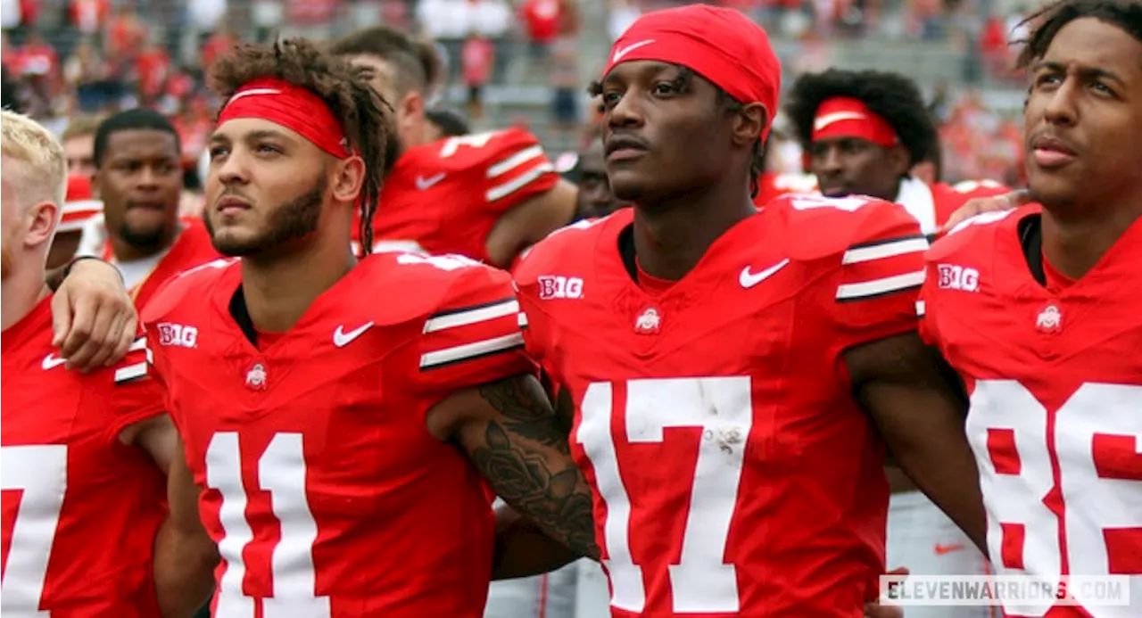 Ohio State Wide Receivers Carnell Tate and Brandon Inniss Love Each Other, Compete Like Brothers