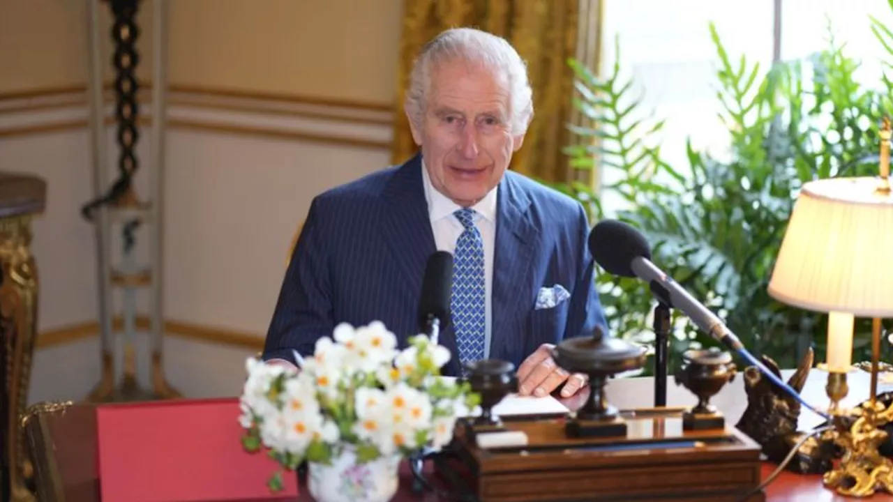 King Charles praises 'hand of friendship' in Easter message for the Maundy Thursday church service