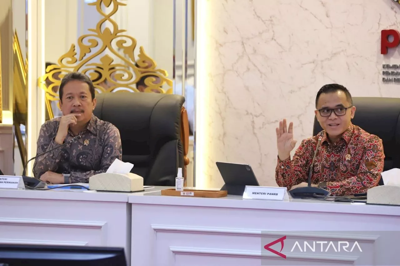 Menpan RB apresiasi kinerja KKP permudah ekonomi maritim