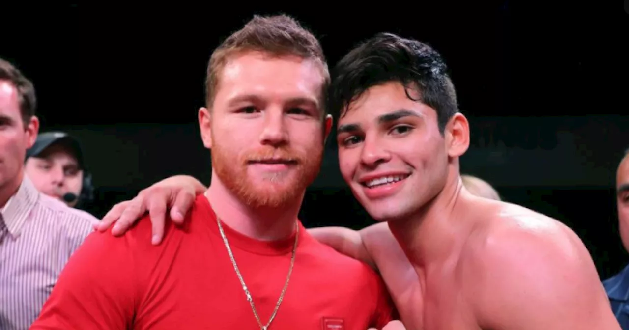 Ryan García agradece a ‘Canelo’ Álvarez por todos los aprendizajes en su carrera