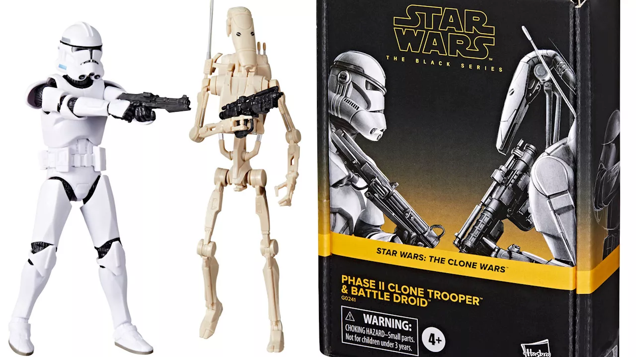 The Clone Wars Rages On with Hasbro's New Star Wars 2-Pack 