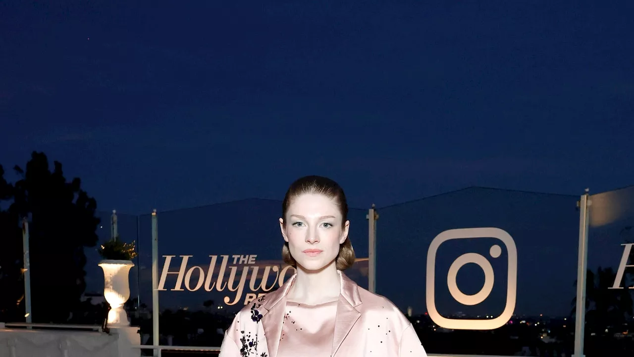 In Tabi Stilettos And Ladylike Erdem, Hunter Schafer Is All About Awkward Glamour