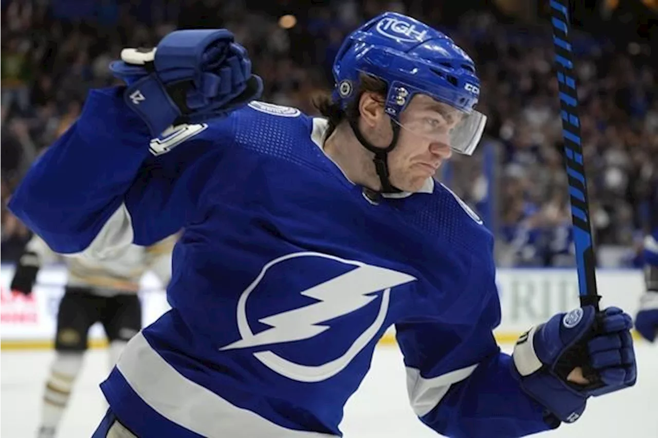 Brayden Point scores, Andrei Vasilevskiy stops 23, surging Lightning beat Bruins 3-1