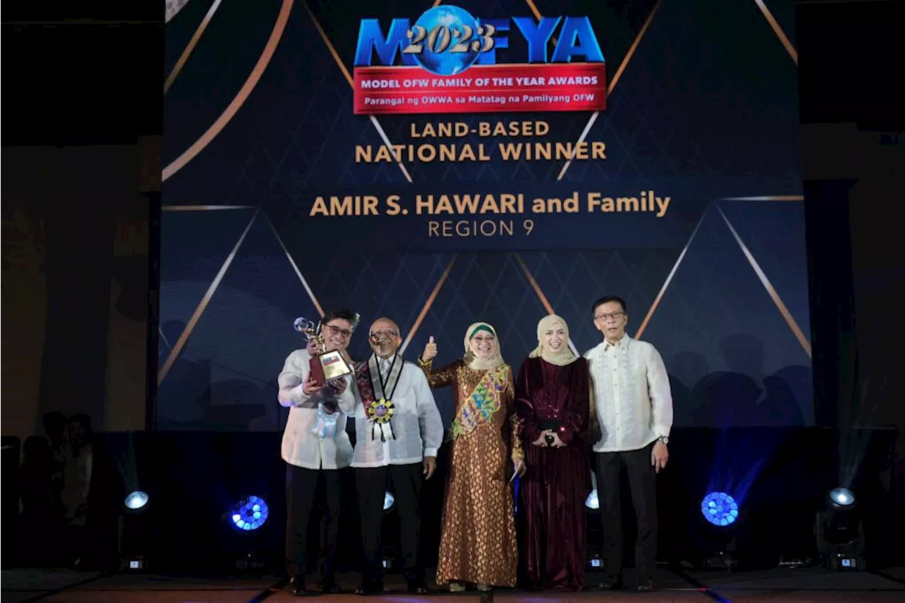 Winning OFW families grateful to OWWA for MOFYA, cite BDO for fostering culture of saving