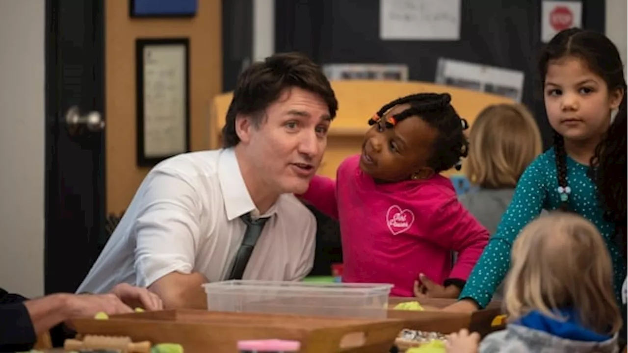 On pre-budget charm offensive, Trudeau announces plans to expand $10-a-day child care