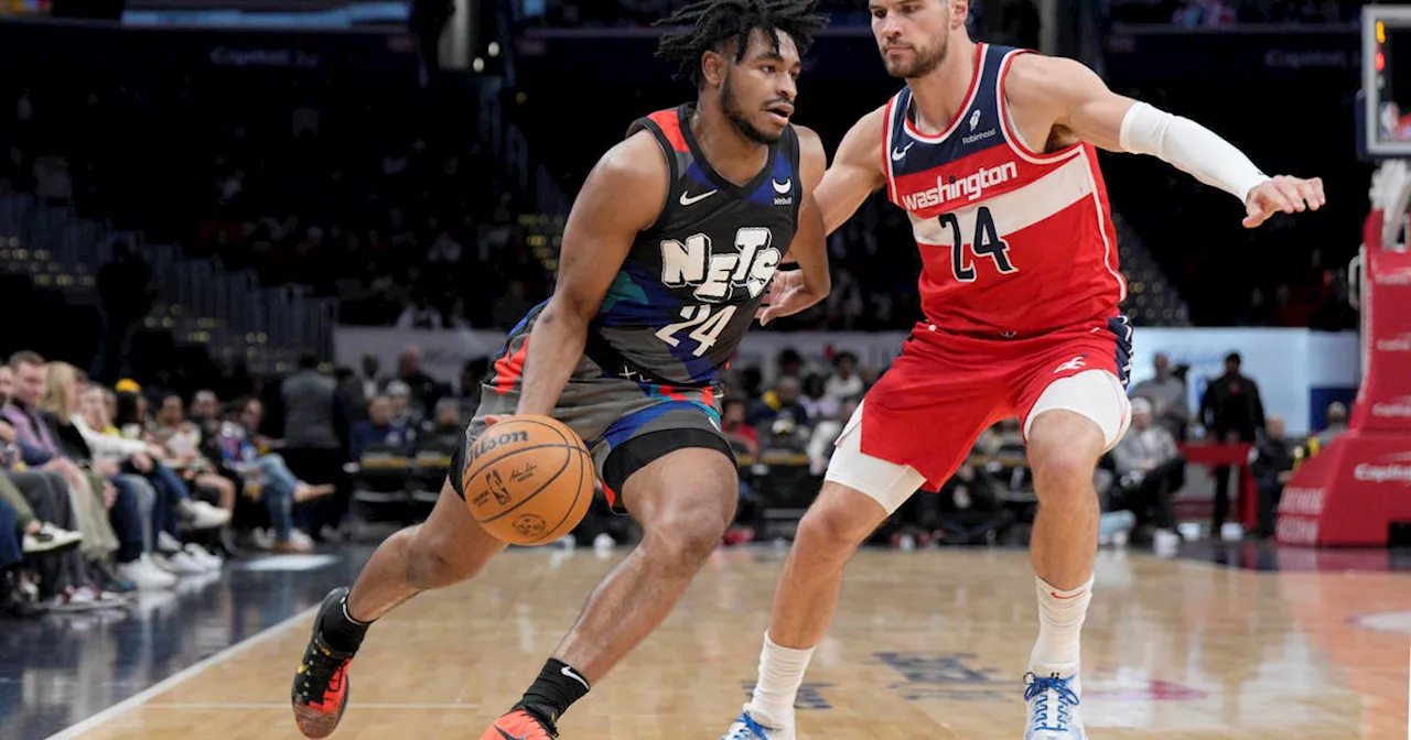 Cam Thomas scores 38 points to help Nets snap Wizards' 3-game run with overtime victory