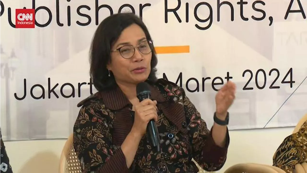 VIDEO: Sri Mulyani Sebut Publisher Rights Bisa Batas Peredaran Hoax