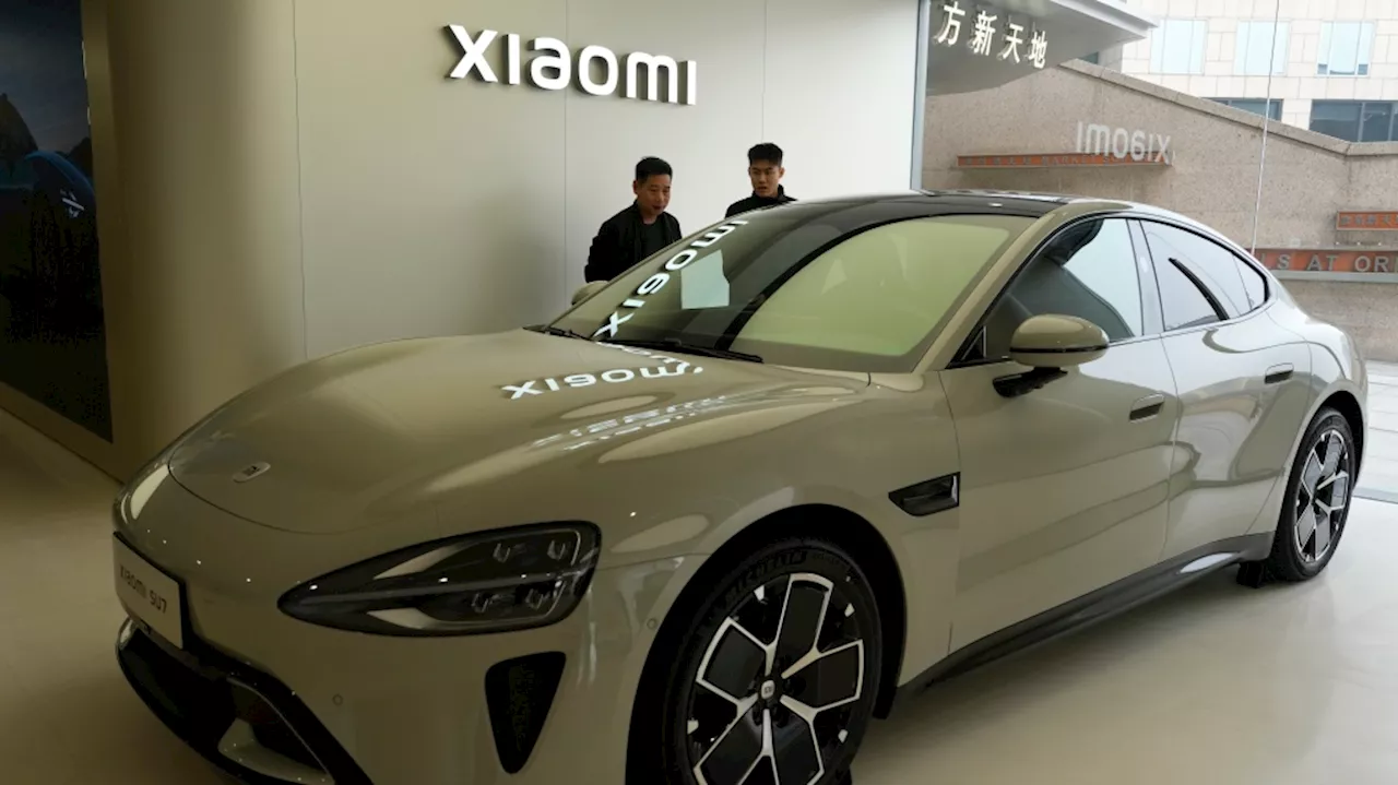 China's latest EV is a 'connected' car from smart phone and electronics maker Xiaomi