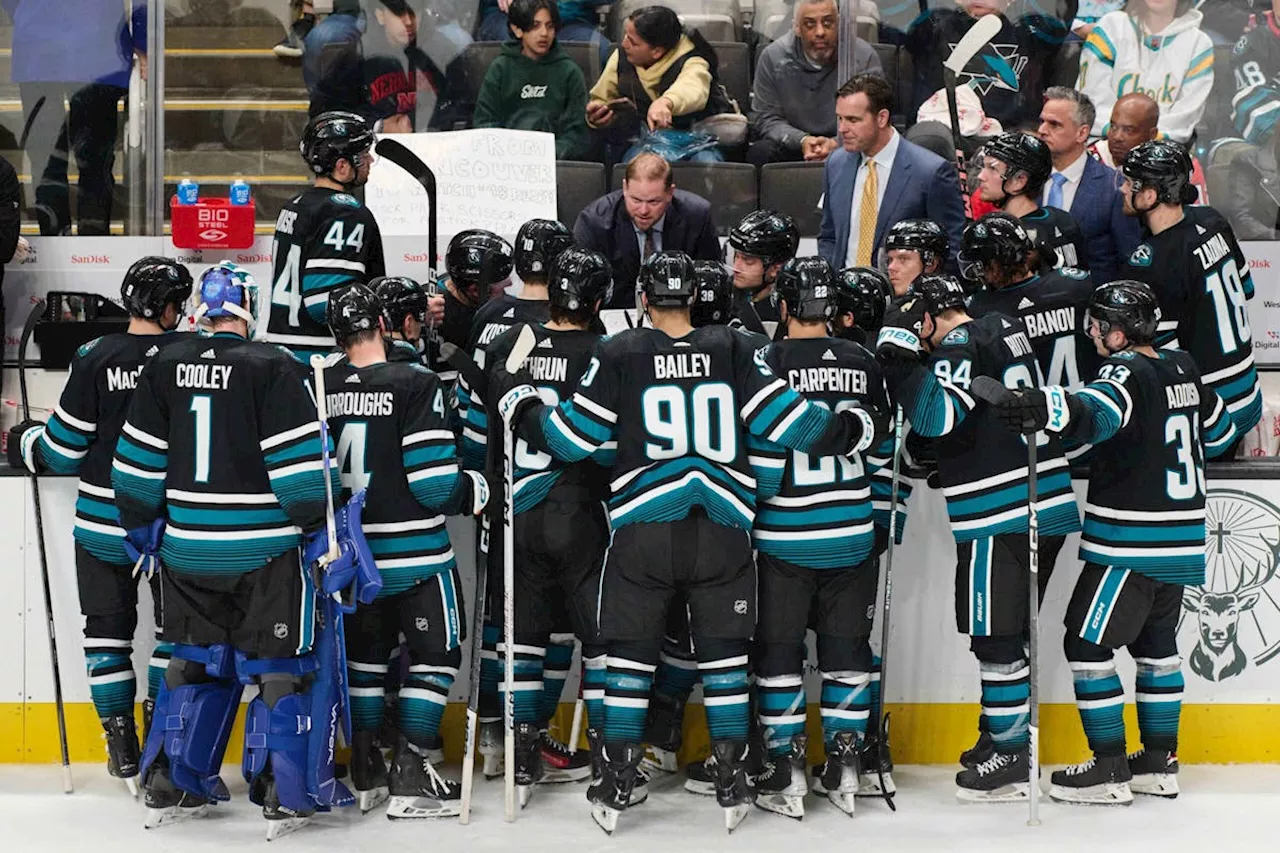 The San Jose Sharks’ rebuild still has a long way to go