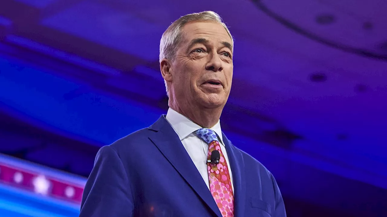 Nigel Farage suggests Reform UK could merge with the defeated Tories after the general election as...