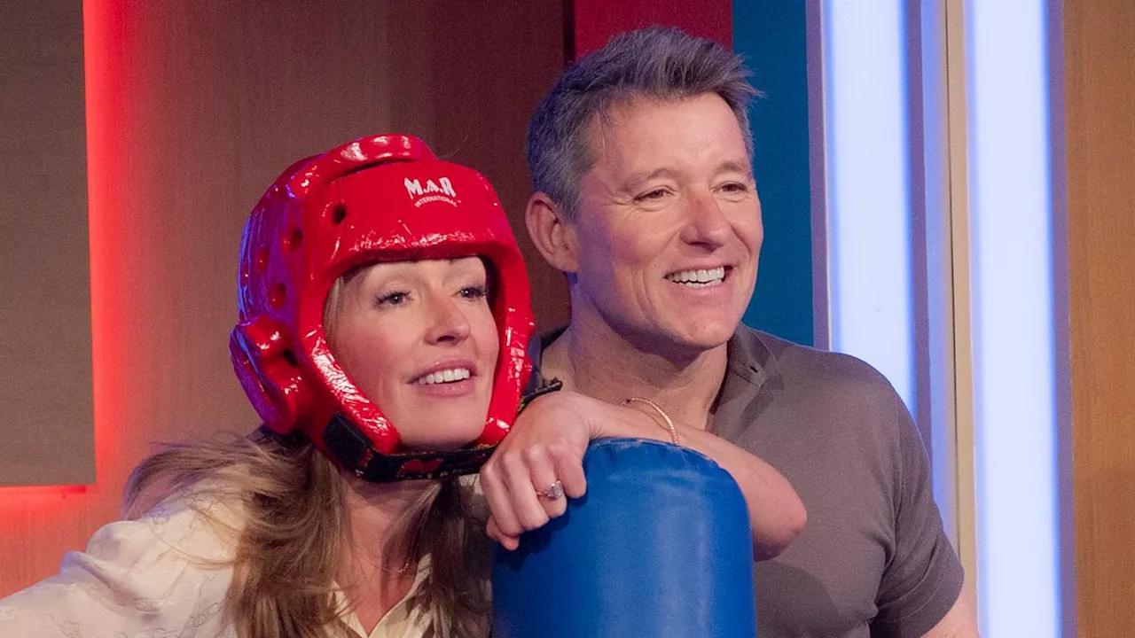 This Morning's Cat Deeley and Ben Shephard bravely take on Gladiators