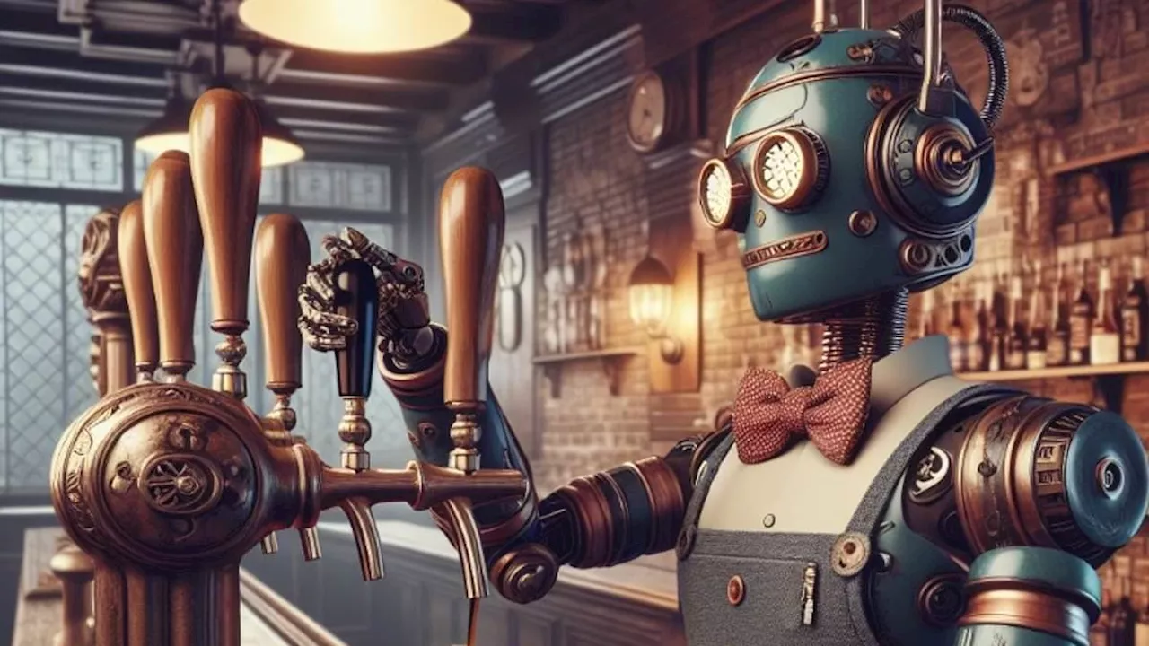 Wetherspoon boss Tim Martin jokes about robots pulling pints