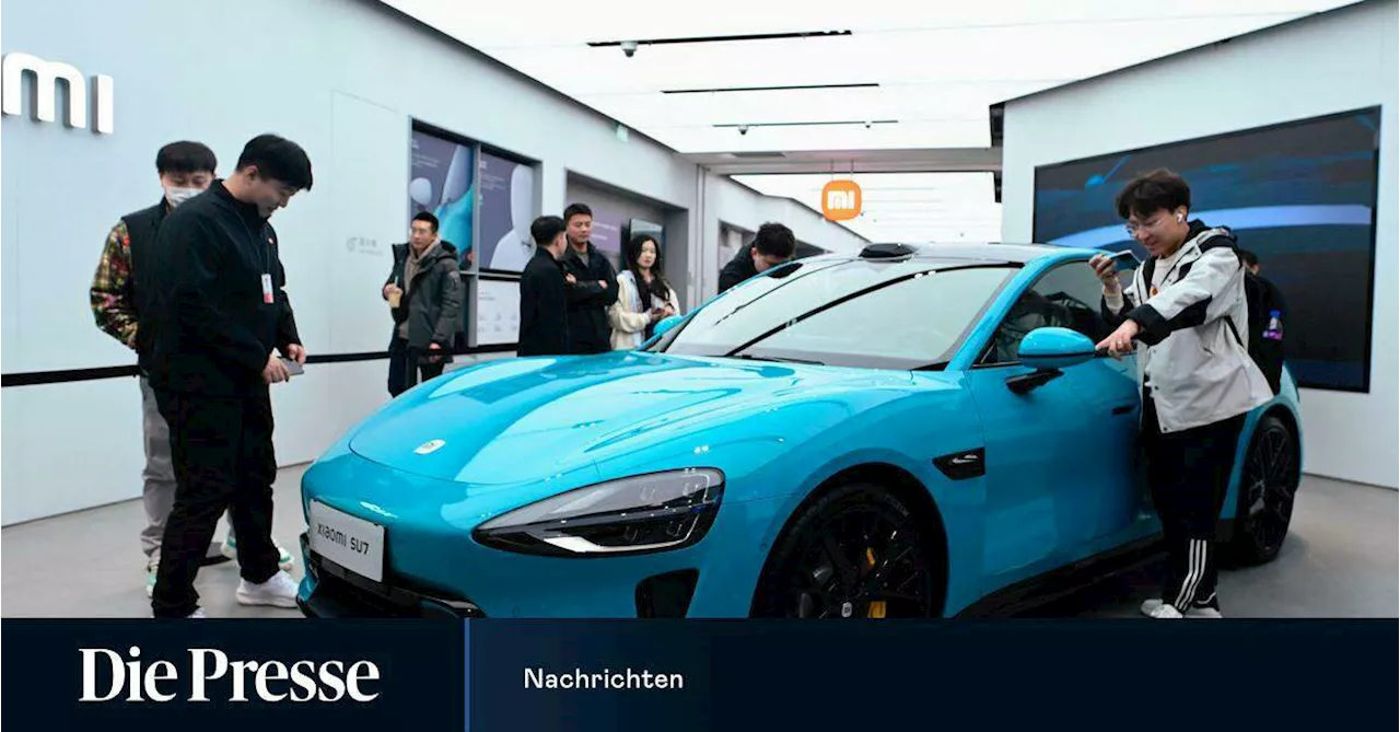 Xiaomi düst mit Elektro-Limousine SU7 an Apple vorbei