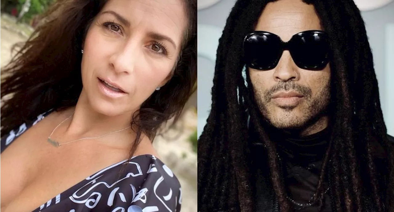 Alessandra Rosaldo sube foto con Lenny Kravitz y el cantante reacciona