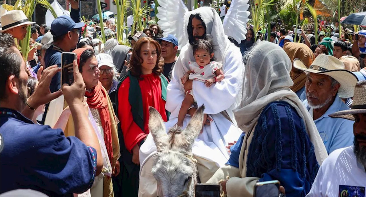 Así se viven las actividades de este Jueves Santo en Iztapalapa